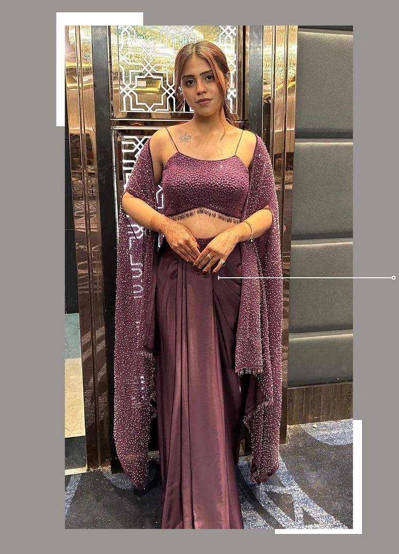 🖤 Designer Indo-Western 3-Piece Shrug Set