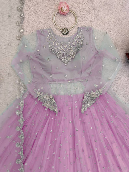 Noor Zariya Designer Gown Lehenga Set