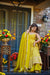 Myra Mustard Yellow Anarkali Suit Set