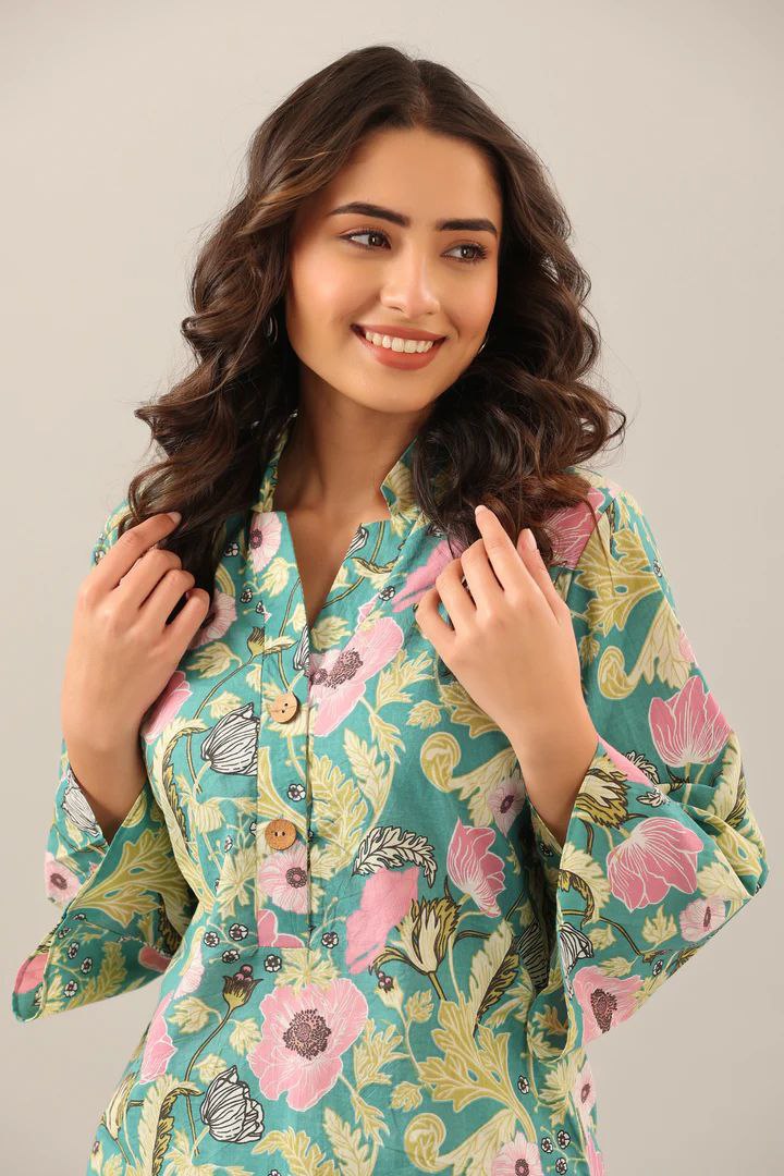 Premium Rayon Printed Co-Ord Set
