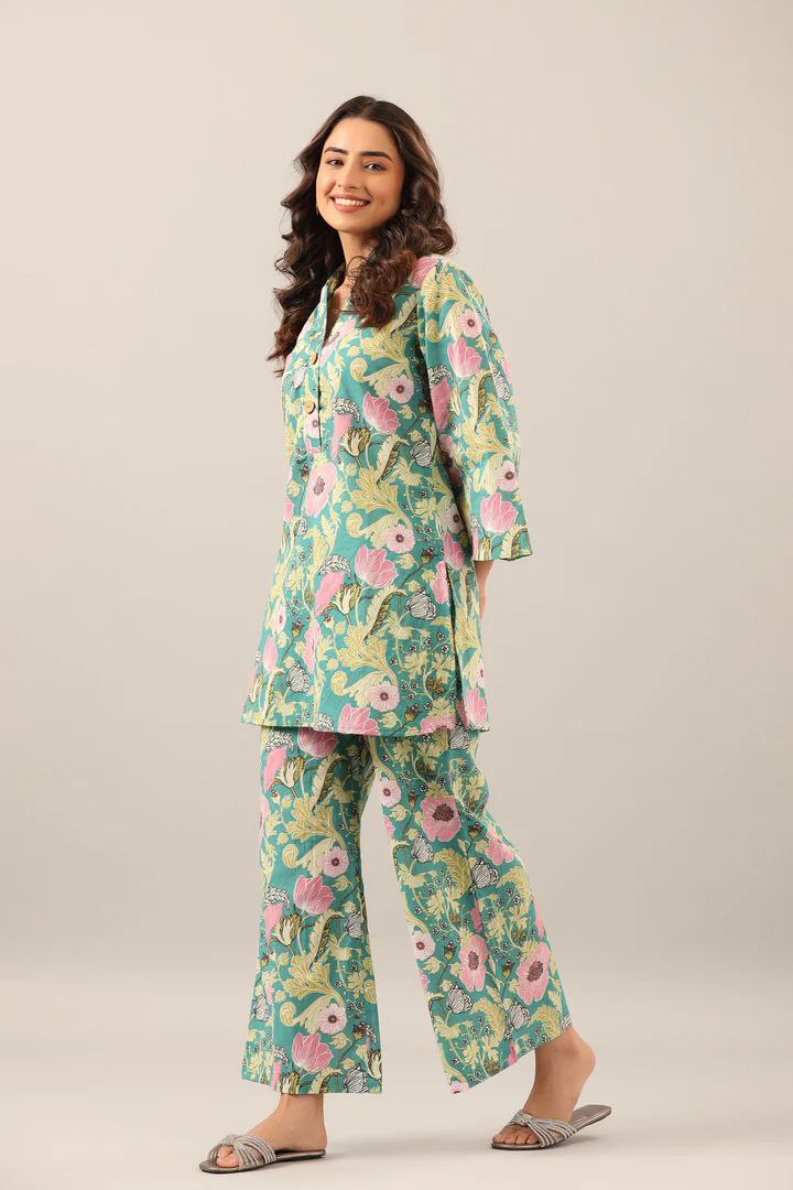 Premium Rayon Printed Co-Ord Set