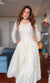 Pearl White Lakhnavi Work Designer Anarkali Suit