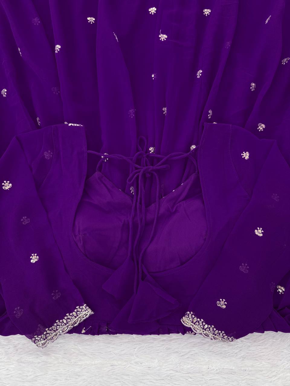 Devara Multicolor Karwa Special Anarkali Suit Set