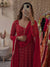 Noor Lakhnavi Embroidered Work Anarkali Suit Set