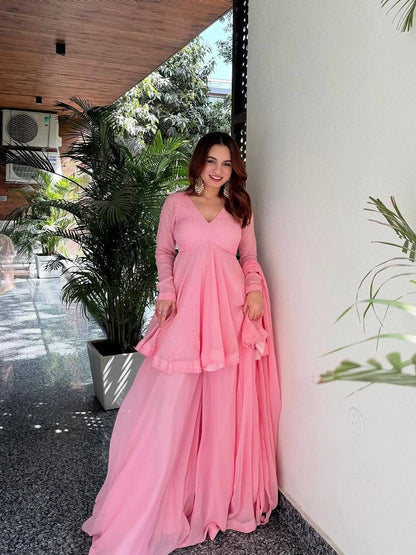Rosvika Baby Pink Suit Set
