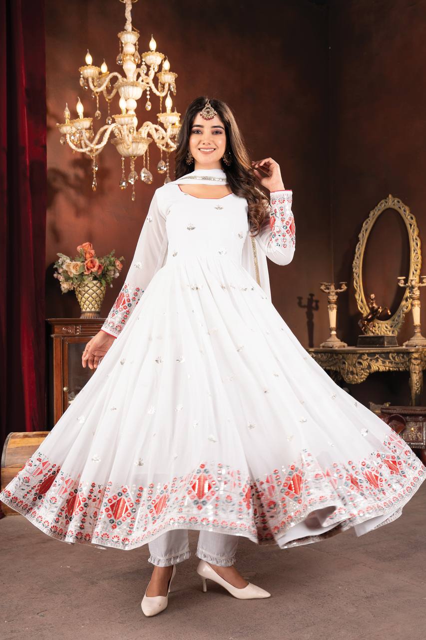 ZOYA’S ANARKALI PARTYWEAR SUIT SET