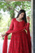 Premium Maroon Anarkali Suit Set