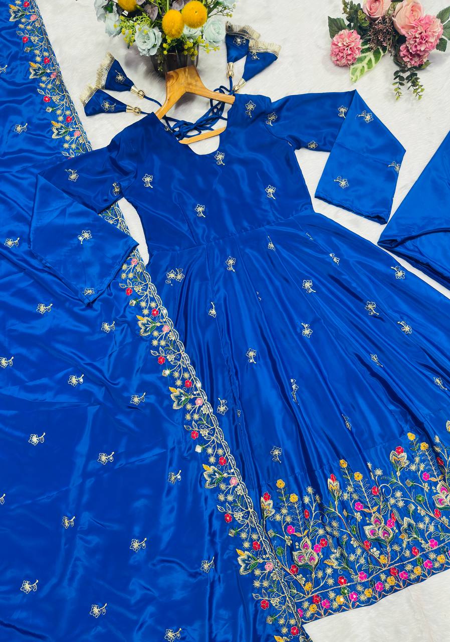 Aamani Bloom Designer Anarkali Suit