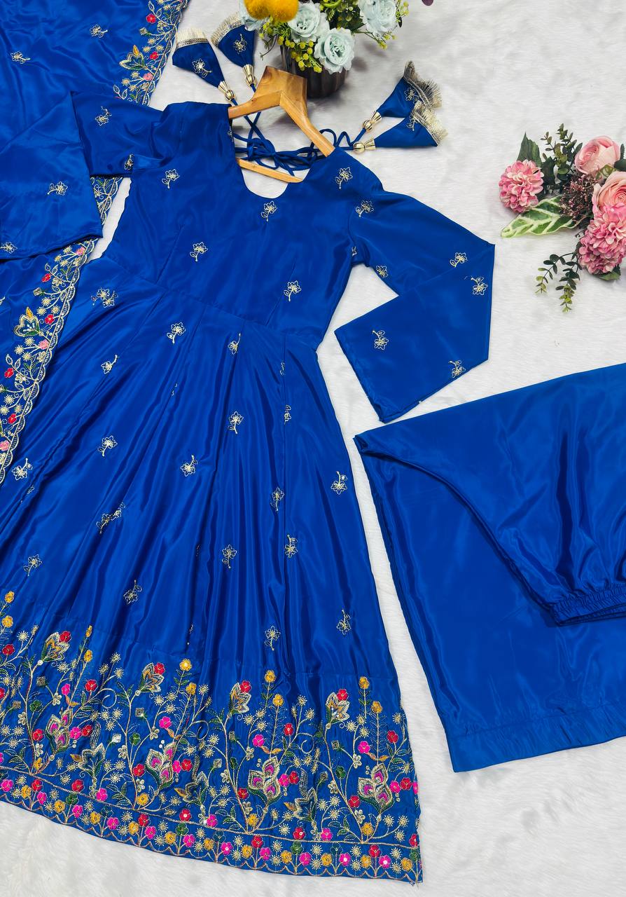 Aamani Bloom Designer Anarkali Suit