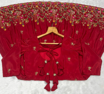 Aamani Festive Floral Anarkali Suit