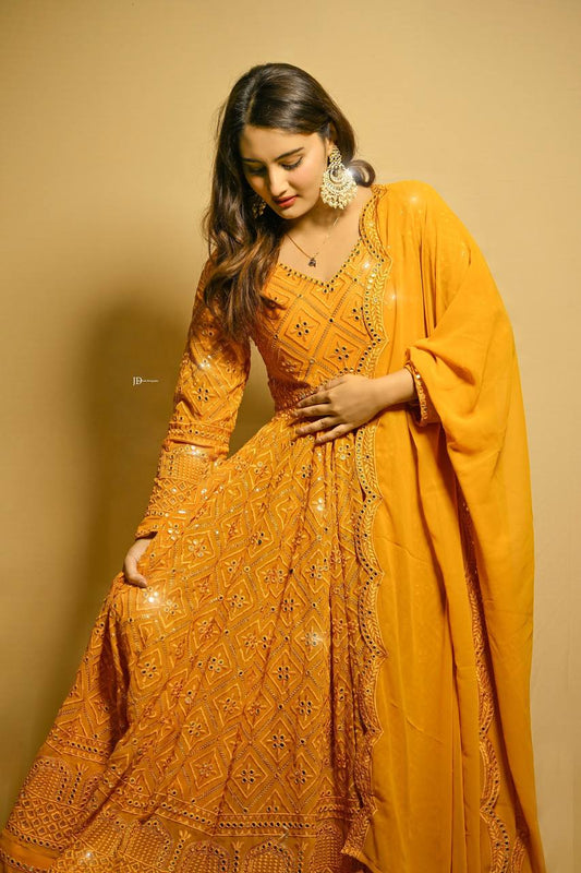 AARISHA Premium Anarkali Suit Set