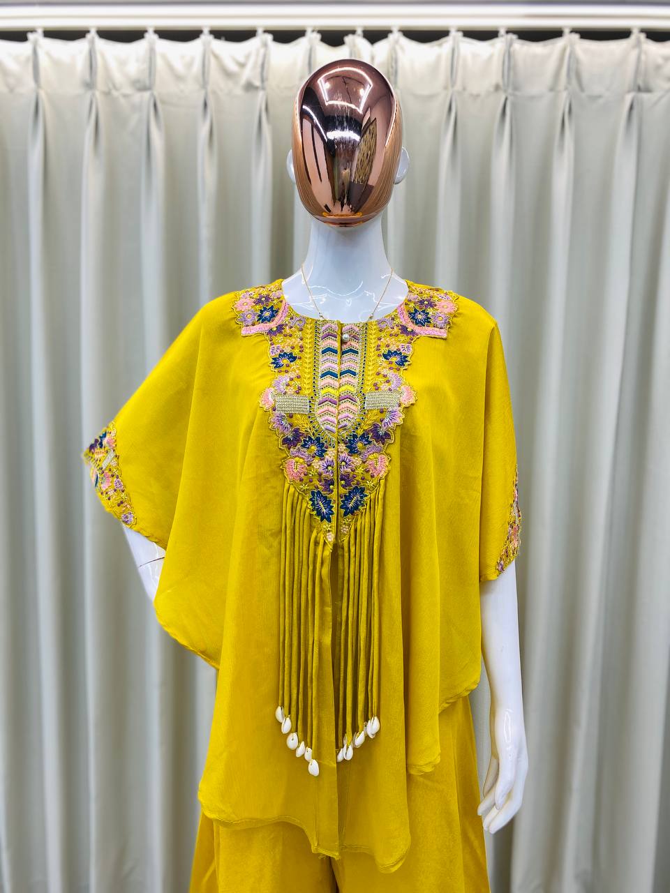NEW TRENDY THREE PIECE INDO WESTERN SET