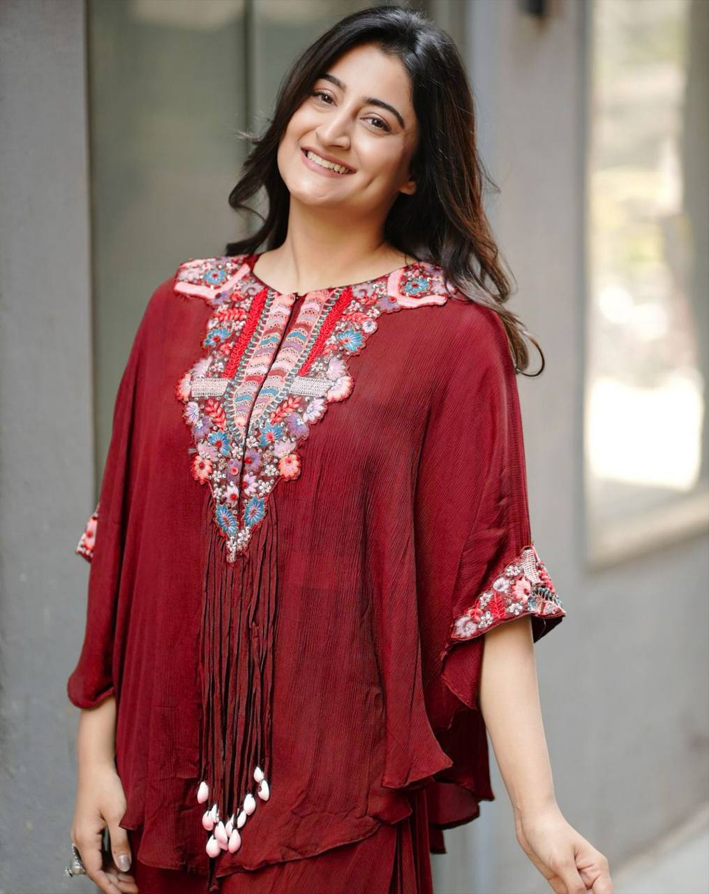 NEW TRENDY THREE PIECE INDO WESTERN SET
