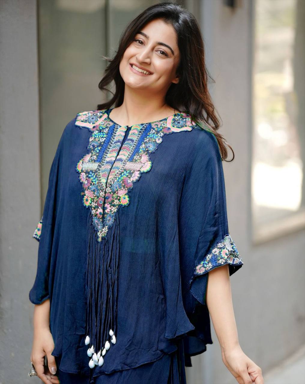NEW TRENDY THREE PIECE INDO WESTERN SET