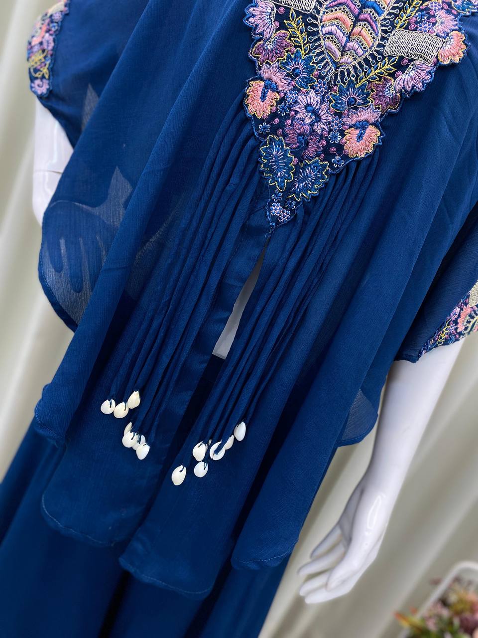 NEW TRENDY THREE PIECE INDO WESTERN SET