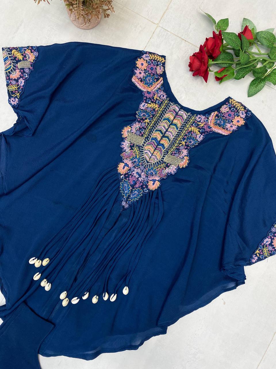 NEW TRENDY THREE PIECE INDO WESTERN SET