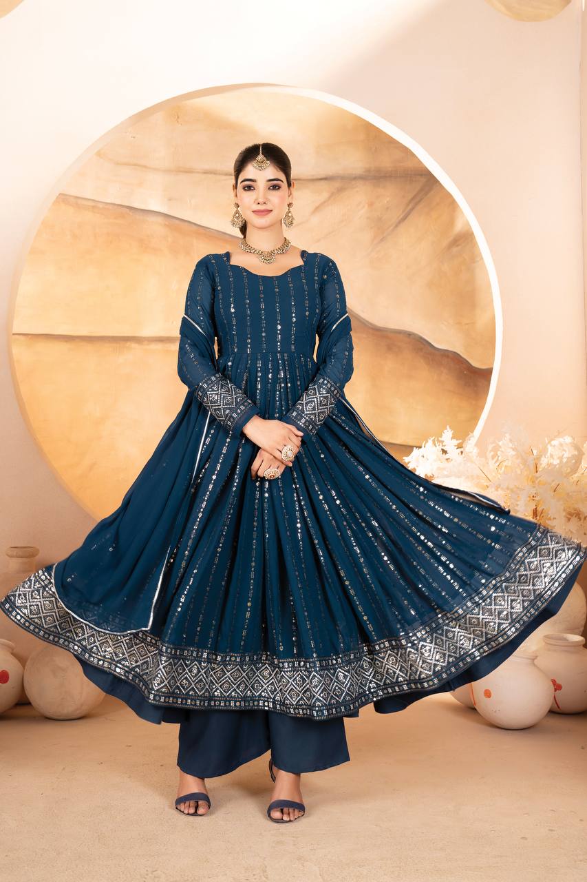 Kavrisha’s Anarkali Suit Set