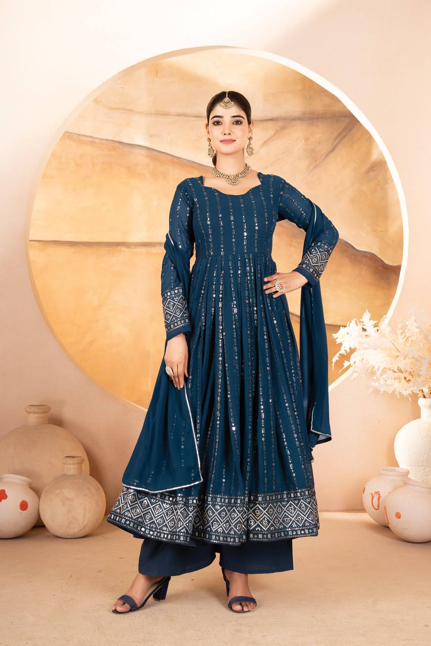 Kavrisha’s Anarkali Suit Set