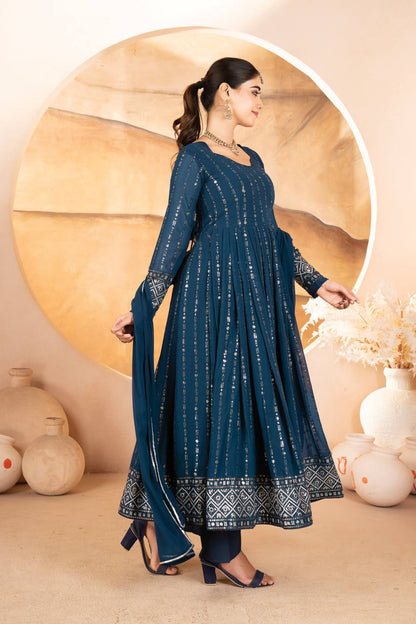 Kavrisha’s Anarkali Suit Set