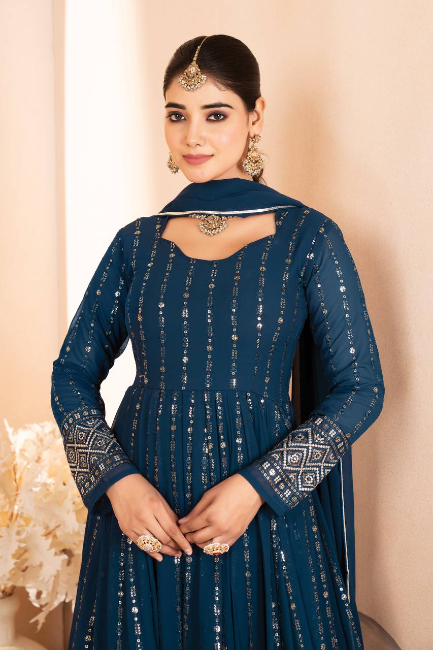 Kavrisha’s Anarkali Suit Set