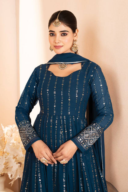 Kavrisha’s Anarkali Suit Set