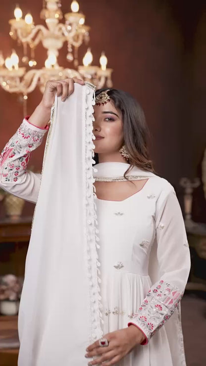 ZOYA’S ANARKALI PARTYWEAR SUIT SET